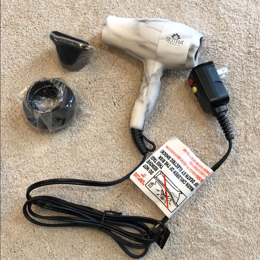 Sutra Beauty Travel Size Marble Blow Dryer